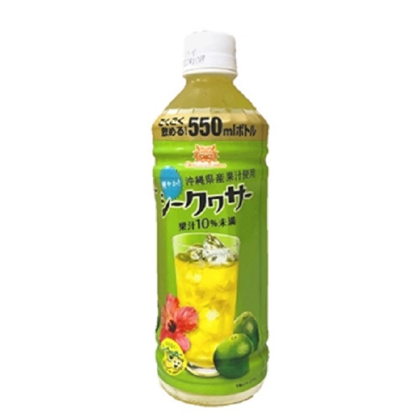ケース販売】沖縄ボトラーズ シークヮーサー 550ml×24本 ペットボトル