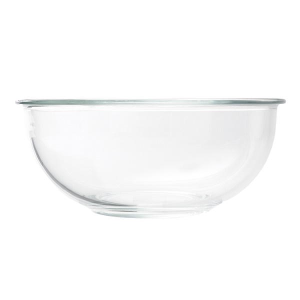 ガラス ボウル お皿 直径約21cm おしゃれな変形型ボウルは、パーティー
