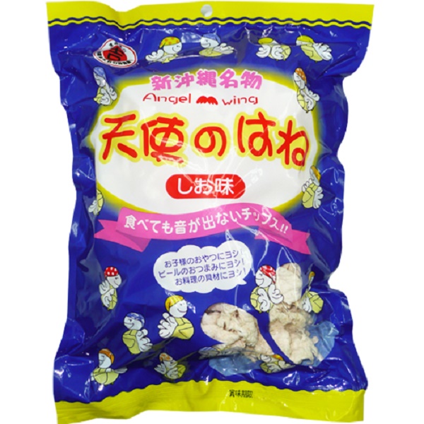 l-② 沖縄【天使のはね ×8・みすてないで ×8】おやつ おつまみ セット Amazon.co.jp: みすてないで しお味 45g × 3袋セット 【 天使の
