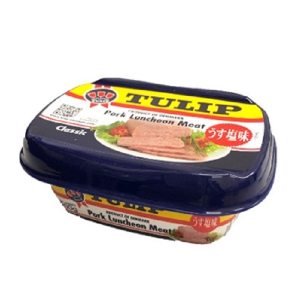 チューリップ ポークランチョンミート うす塩味 200g エコパック