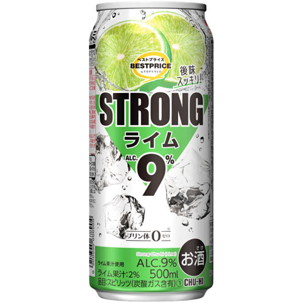 トップバリュベストプライス ストロング ライム 500ml | イオン琉球