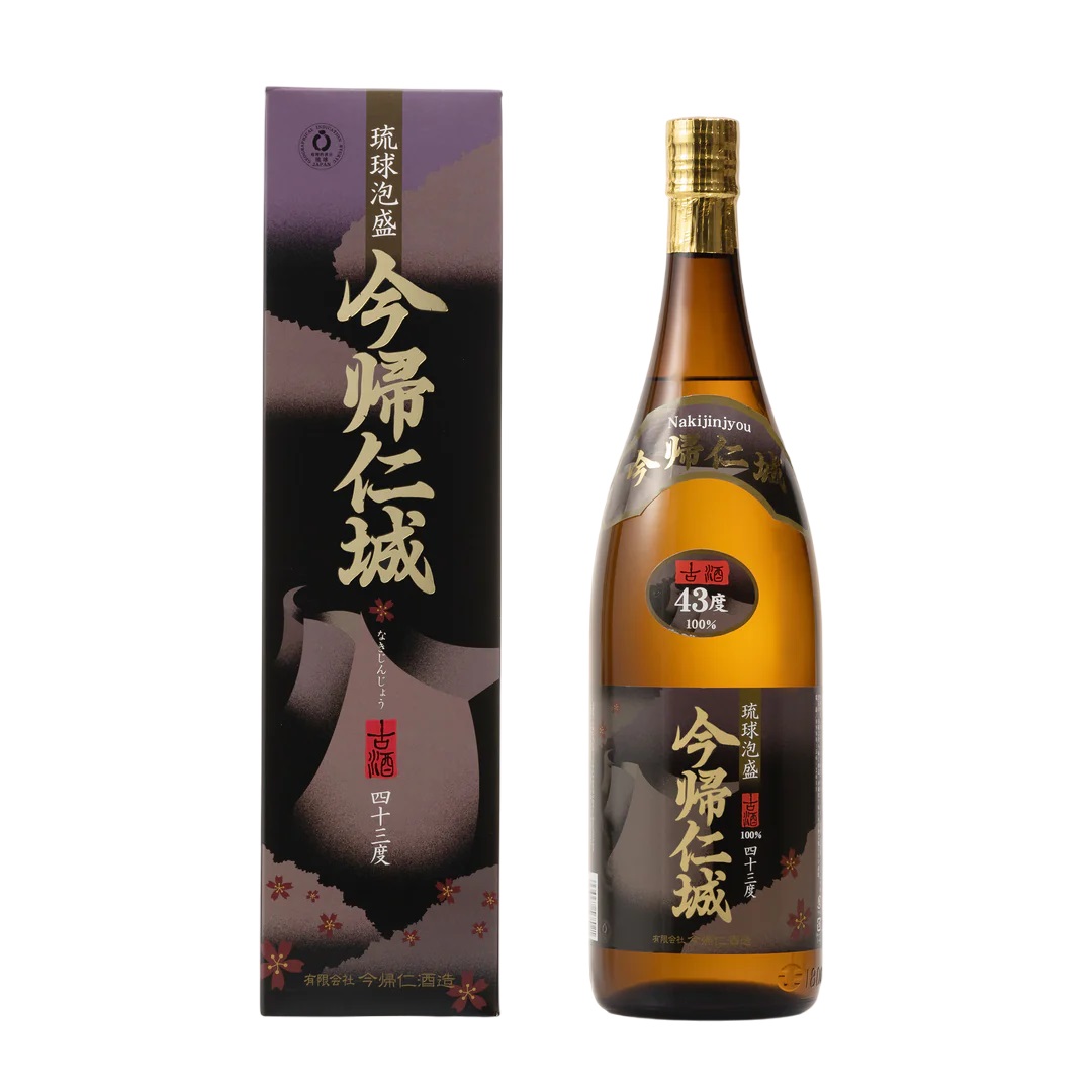 今帰仁城古酒43度 1800ml ビン | 沖縄のお土産・特産品通販