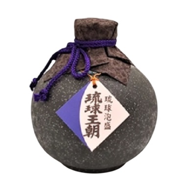 多良川 黒玉ゆず壺30度 320ml ツボ | 沖縄のお土産・特産品通販