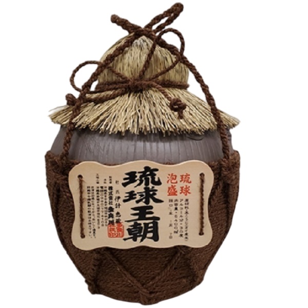 多良川 琉球王朝三升縄巻壺30度 5400ml ツボ | 沖縄のお土産