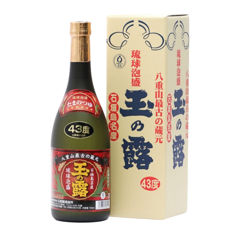本場泡盛 玉の露 43度 古酒 ビンテージ 【公式通販】