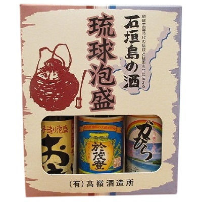 琉球王朝 720ml×6本SET ミニボトルおまけ付 琉球泡盛 || 泡盛データベース | 【沖縄県酒造組合公式】