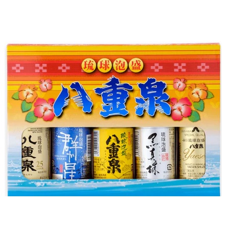 八重泉 八重泉ミニボトル5本セット度 100ml×5 ビン | 沖縄のお土産