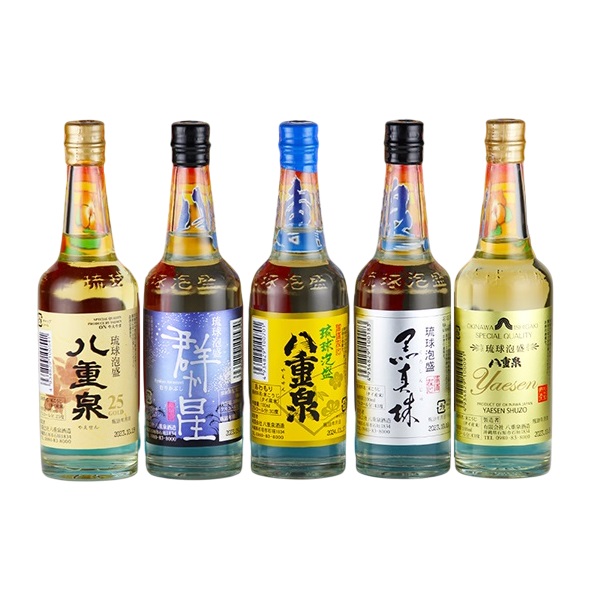 八重泉 八重泉ミニボトル5本セット度 100ml×5 ビン | 沖縄のお土産 八重泉 八重泉ミニボトル5本セット度 100ml×5 ビン | 沖縄のお土産