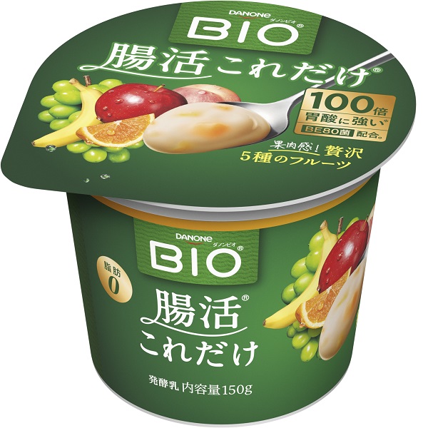 ダノンビオ ヨーグルト 腸活これだけ 贅沢5種のフルーツ 150g | イオン