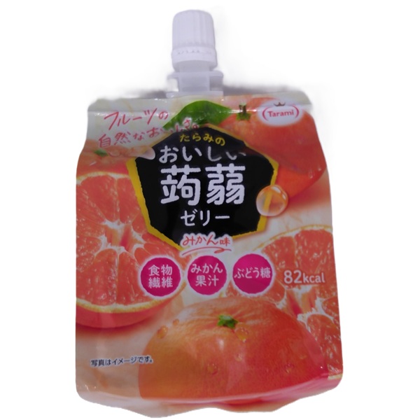 たらみ たらみのおいしい蒟蒻セリー みかん味 150g | イオン九州の