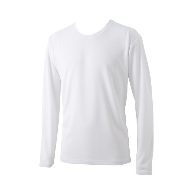 メンズ）ボディスイッチ DRYメッシュ長袖クルーネックTシャツ