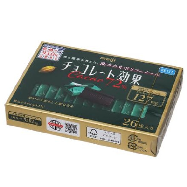 明治 チョコレート効果カカオ72% 26枚入 | イオン九州のネットスーパー
