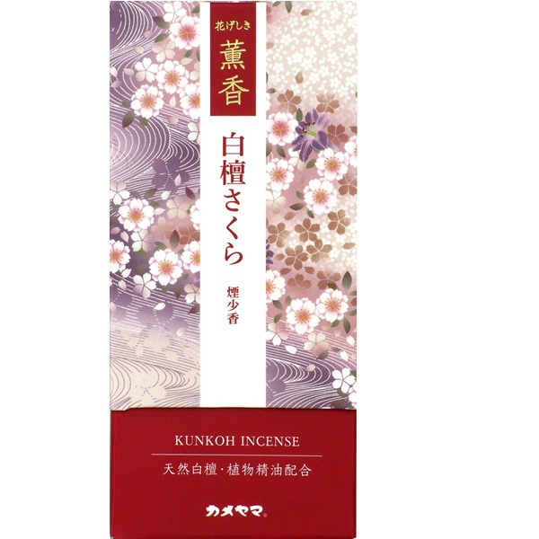 カメヤマ 花げしき 薫香 ミニ 白檀さくら 50g | イオン九州のネット