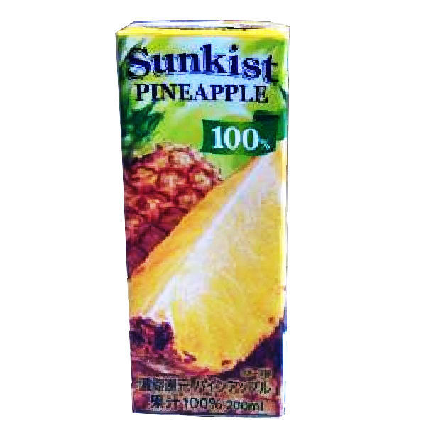 森永 サンキスト 100%パインアップル 200ml | イオン九州のネットスーパー