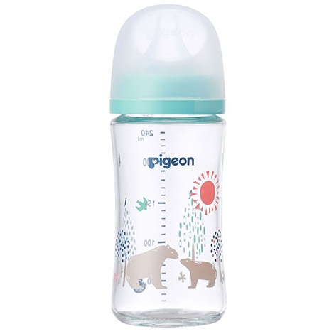 3ヶ月～】ピジョン 母乳実感(ガラス製) Bear 240ml | イオン九州の