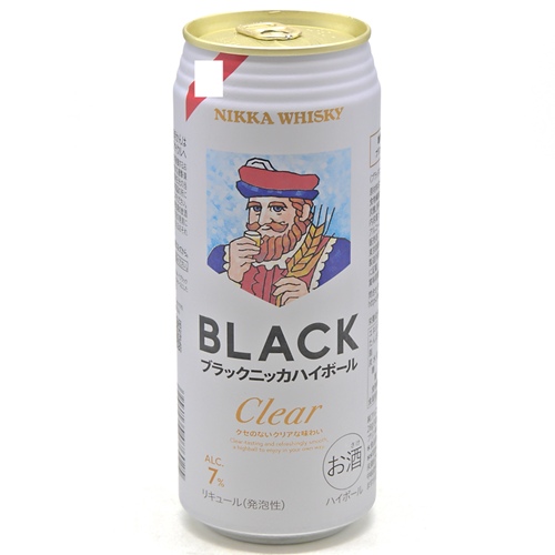 アサヒビール ブラックニッカ クリアハイボール（ALC．7
