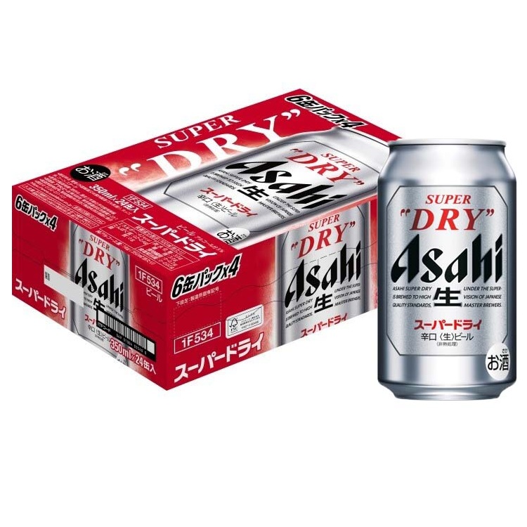 ケース販売】アサヒ アサヒ生ビール ワンサード 500ml×24缶 | イオン