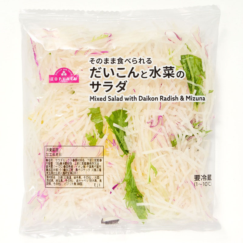 トップバリュ オニオンとレタスのミックスサラダ 100g | イオン九州の