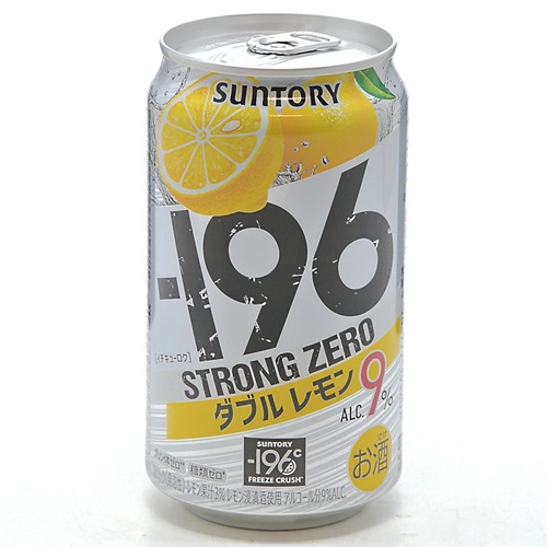 サントリー －196℃ ストロングゼロ ダブルレモン（ALC．9